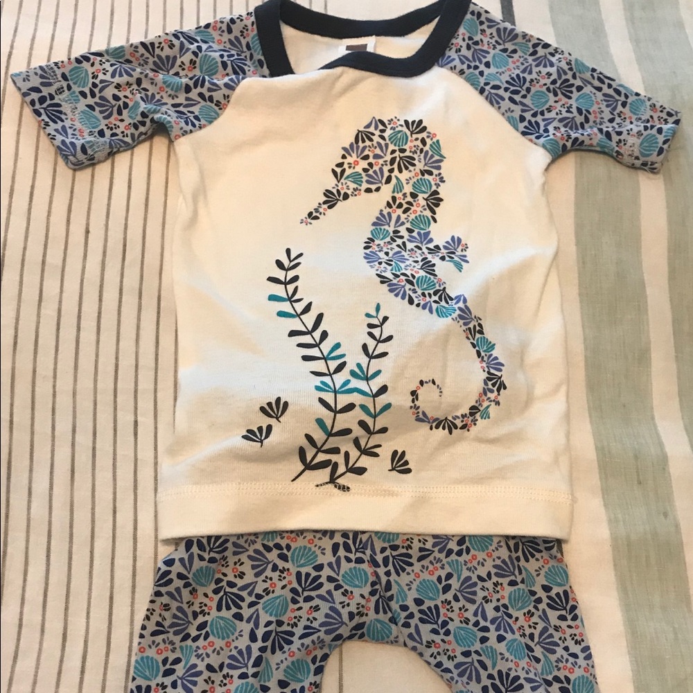 Tea Seahorse Pajamas